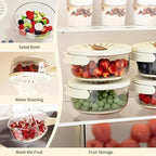 2 In 1 Drainer And Strainer Bowl