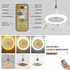 Ceiling Fan With Light Remote Control